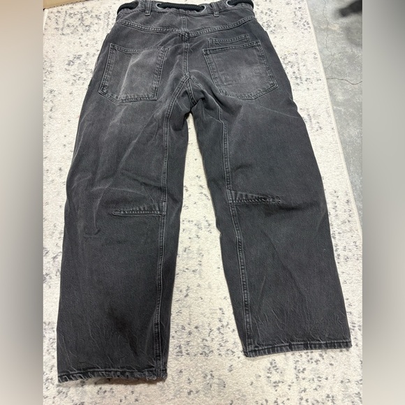 Free People We The Free Moxie Pull-On Barrel Jeans - Picture 11 of 11